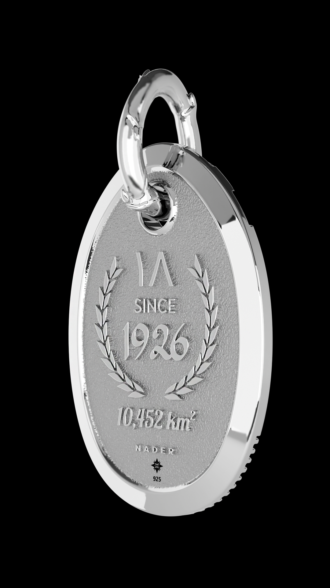 One Lebanon Silver Pendant - Pure